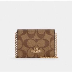 Coach Mini Wallet on chain